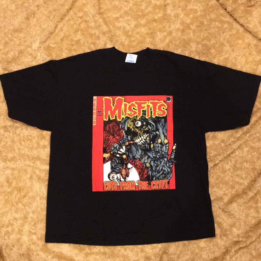 Vintage Misfits shirt punk rock metal thrash skate